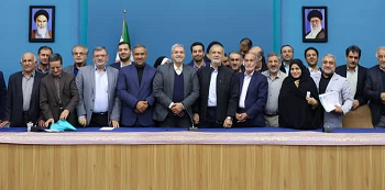 دیدار رئیس جمهورایران با خانه احزاب ایران